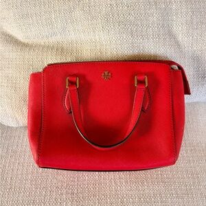 Tory Burch Vibrant Red Satchel